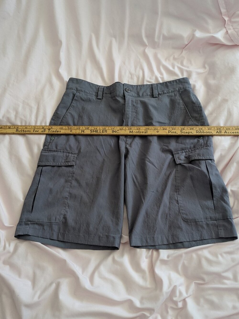 Under Armour Grey Ripstop Cargo Golf Shorts 30 - Picture 3 of 16